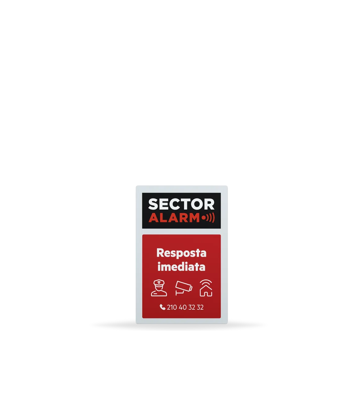 Placas e Autocolantes dissuasores